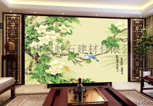 佛山陶瓷藝術(shù)壁畫廠家個性定制彩虹石品牌客廳電視背景墻瓷磚壁畫 連理枝花鳥圖 瓷磚背景墻圖片,佛山陶瓷藝術(shù)壁畫廠家個性定制彩虹石品牌客廳電視背景墻瓷磚壁畫 連理枝花鳥圖